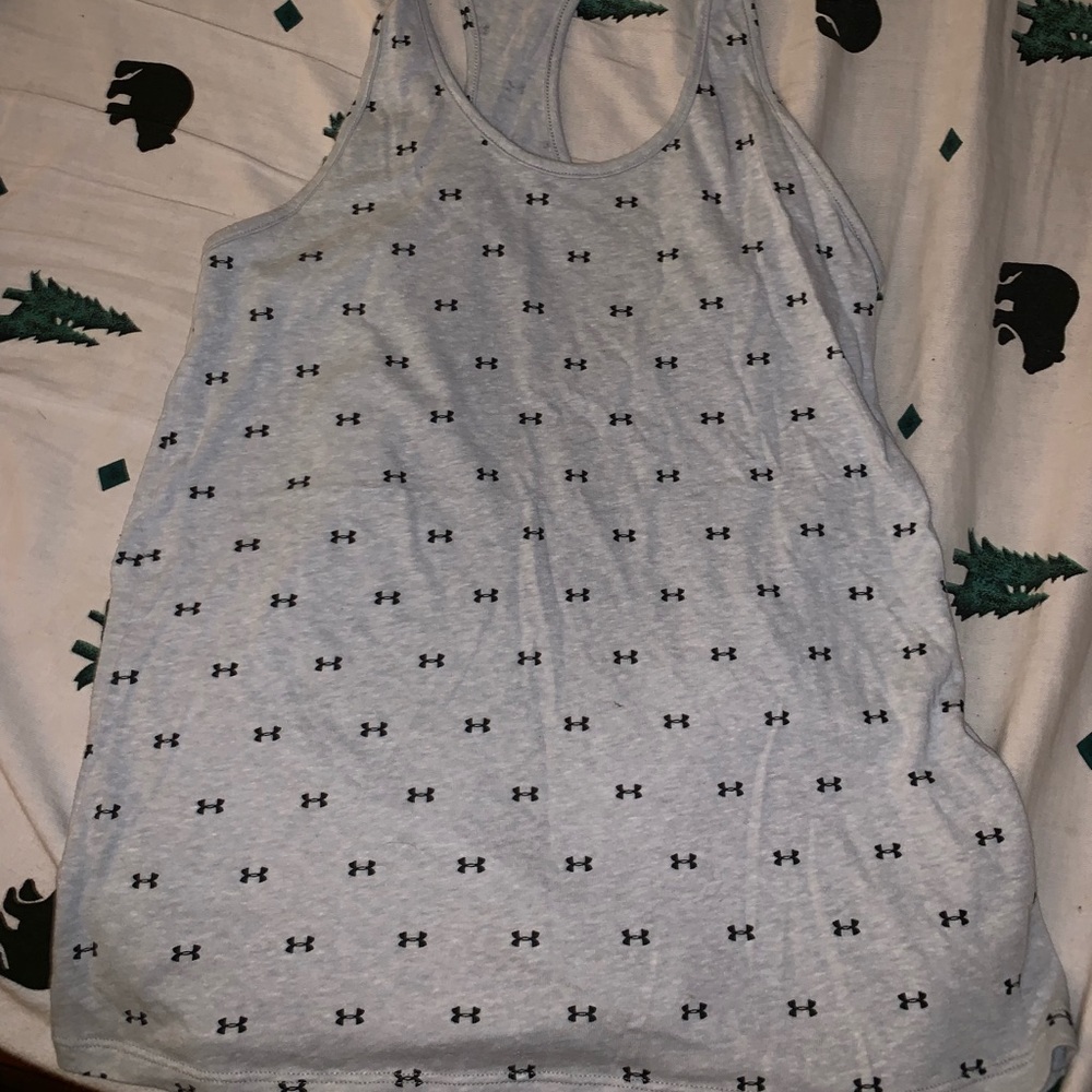Under armour tank top workout